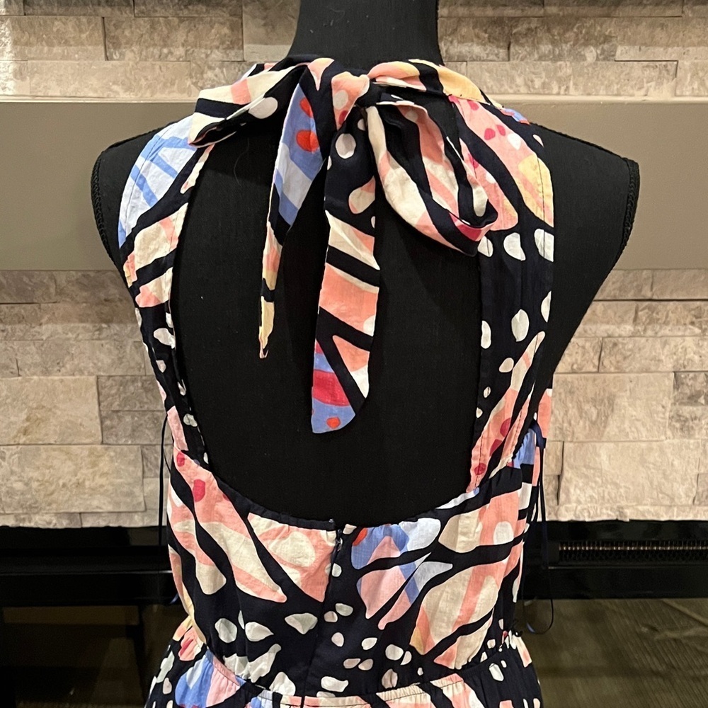 Fate Multicolor Abstract Maxi Dress size Medium - Picture 9 of 14